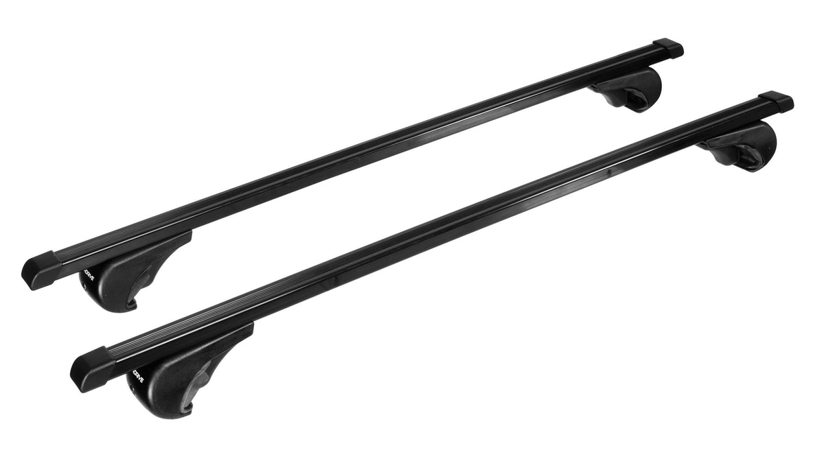 Quadra Rail, complete steel roof bar set - XL - Evos RS - 140 cm