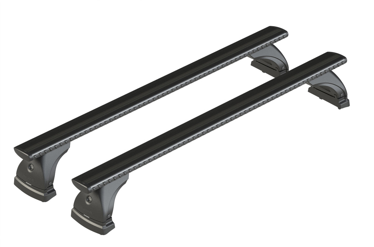 Black Silence, complete aluminum roof rack kit - S - Evos ST - C175