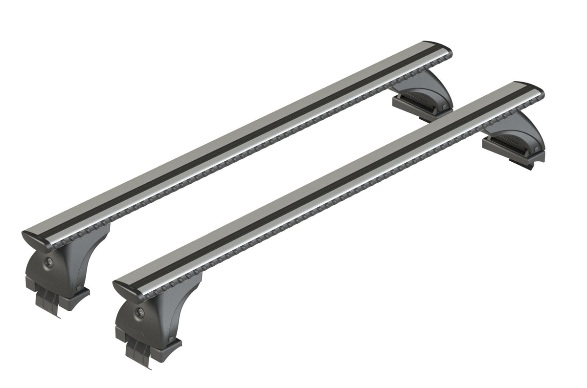 Leise, kompletter Satz Aluminium-Dachträger - M - Evos ST - C004
