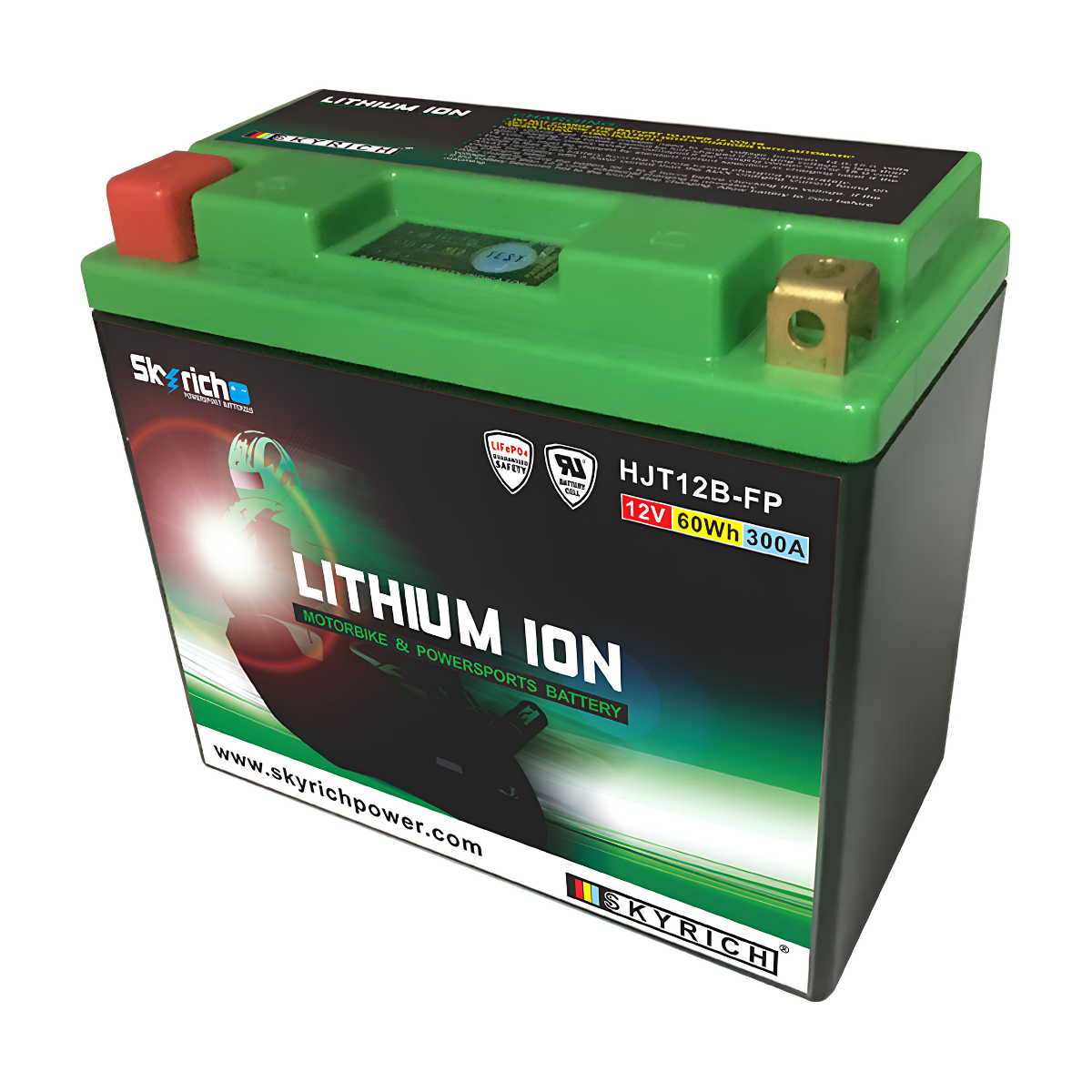 BATTERIA LITIO SKYRICH HJT12B-FP 12V – 10Ah