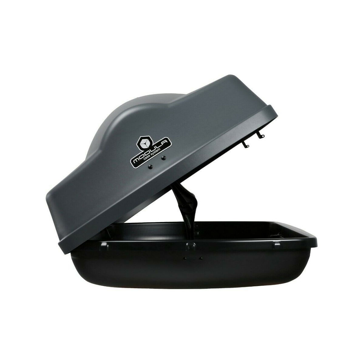 Caja de techo portaequipajes para coche Modula CIAO 310 litros gris mate