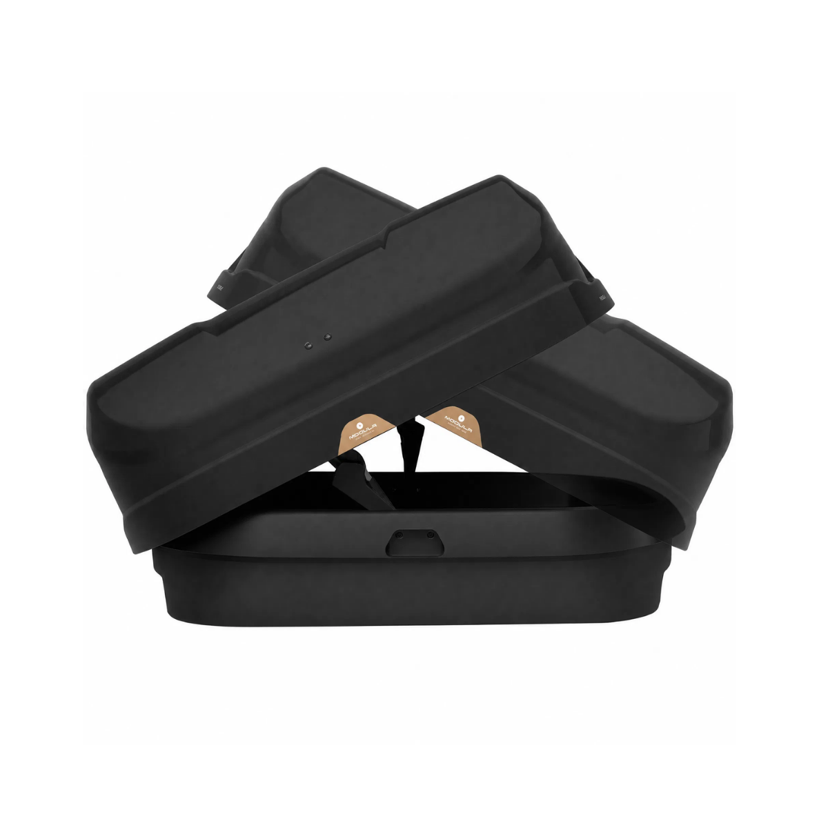 COFFRE DE TOIT AUTO FALCON MODULA 470 L Coffre Noir texturé mat