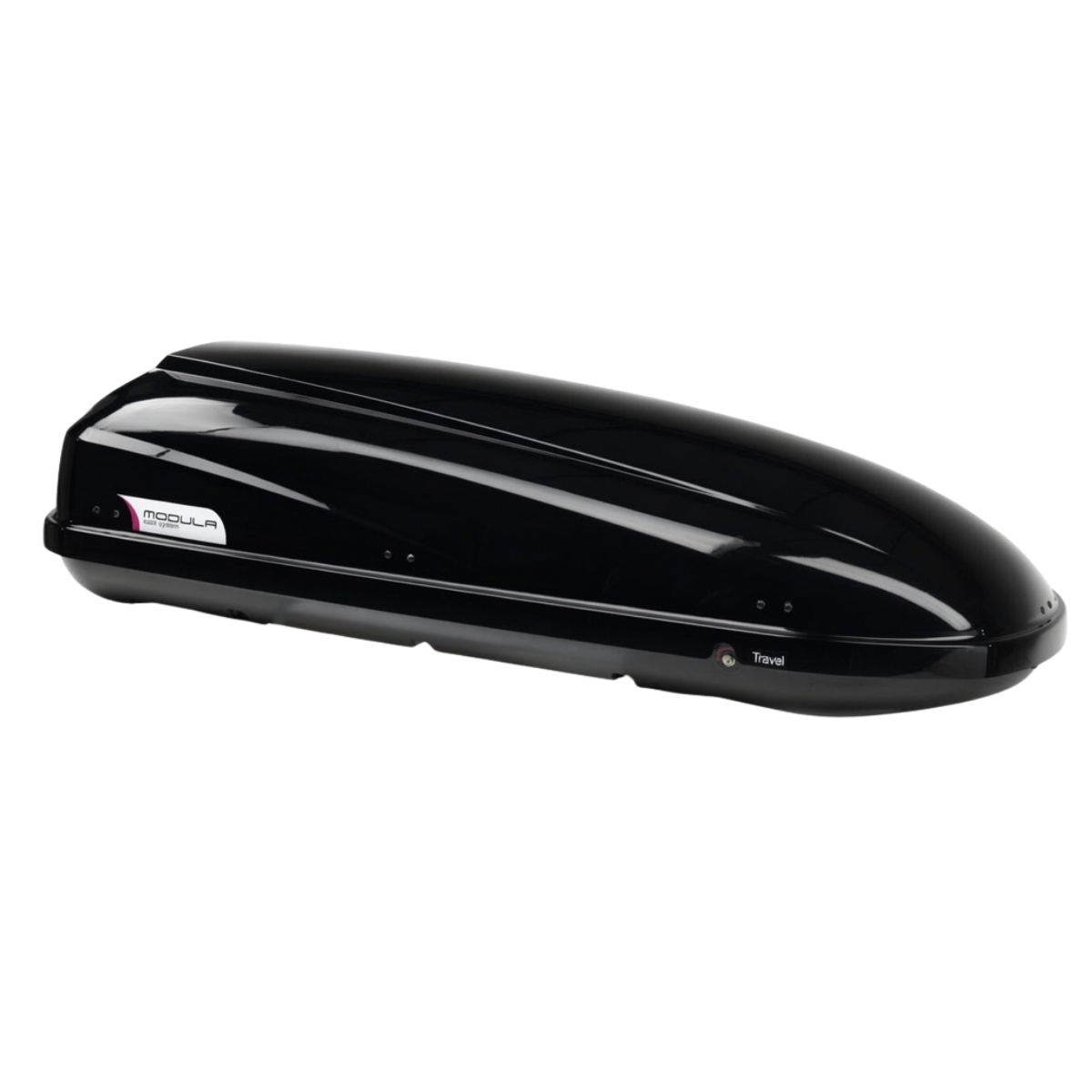 Box Portatutto Baule Auto Modula Travel Easy 460 Lt Nero lucido