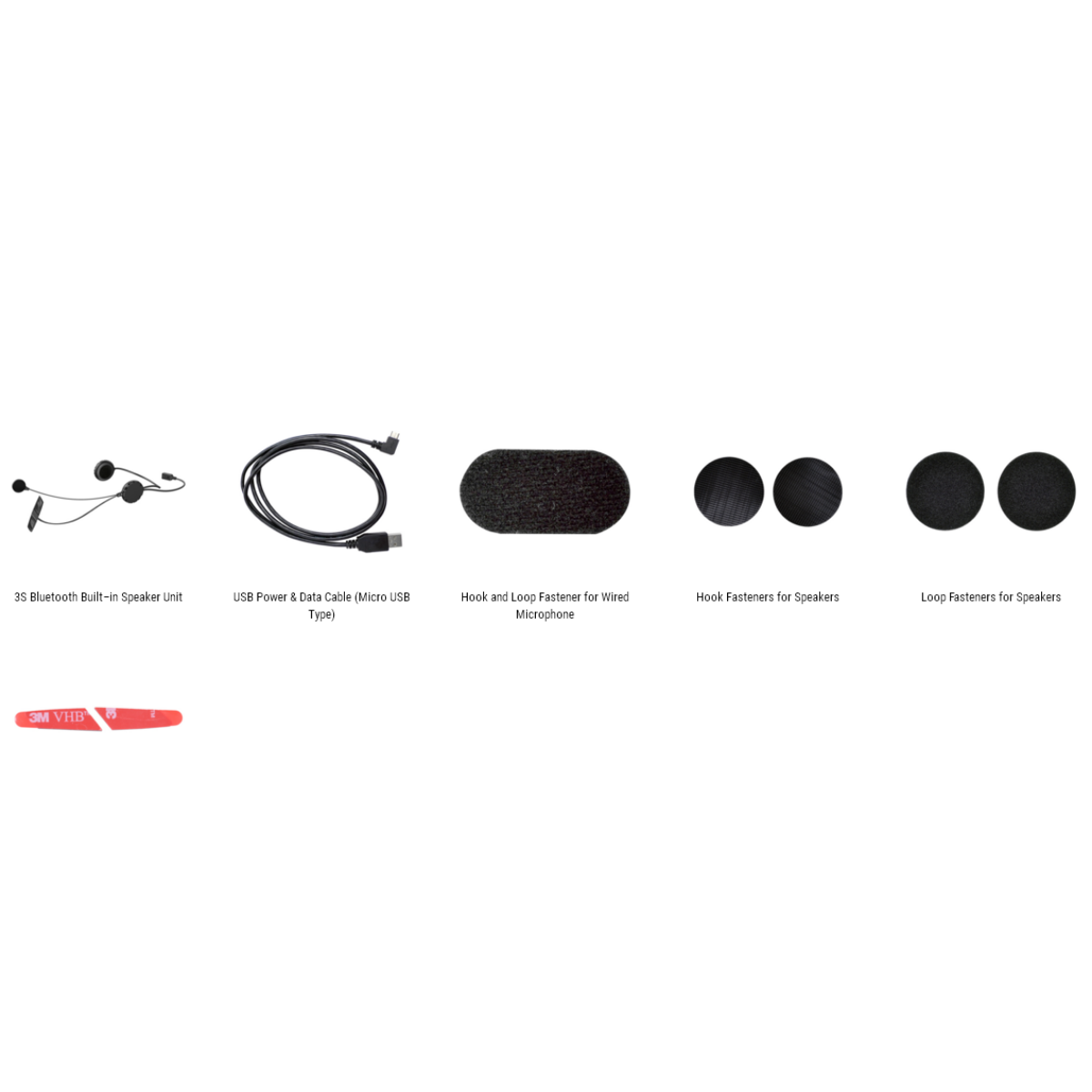 Sena Interfono Bluetooth Sena 3S-W Wired caschi integrali