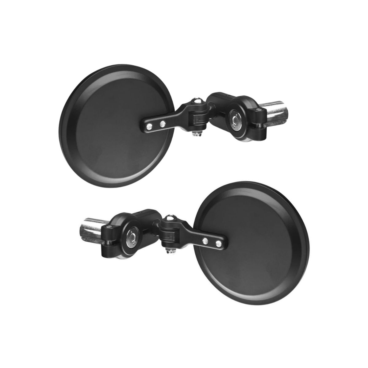 Motorcycle Bar End Mirror FAR Black 7791