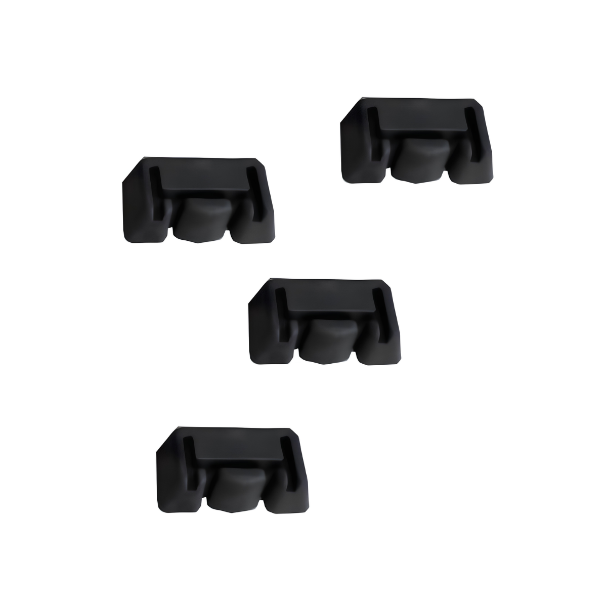 Zoccoletto in gomma per Unispider Fabbri Portatutto – Set Ricambio
