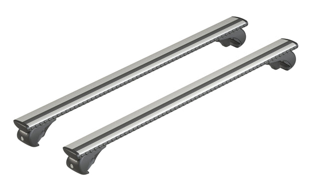 Silenzio Rail, kit complet de barres de toit en aluminium - S - Evos RA - 108 cm