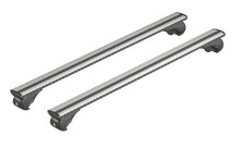 Silent Rail, complete roof rack set in aluminium - L - Evos RA - 128 cm
