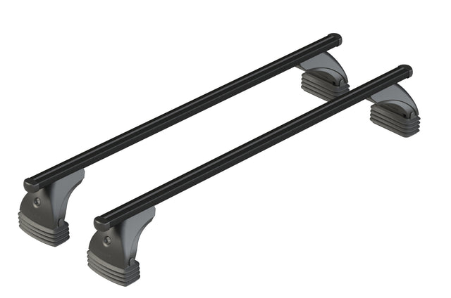 Helio Black, jeu complet de barres de toit en aluminium - M - Evos ST - C059