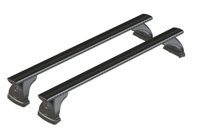Silenzio Black, kompletter Dachträger aus Aluminium – S – Evos ST – C165
