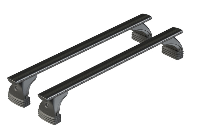 Silenzio Black, kompletter Dachträger aus Aluminium – S – Evos ST – C027