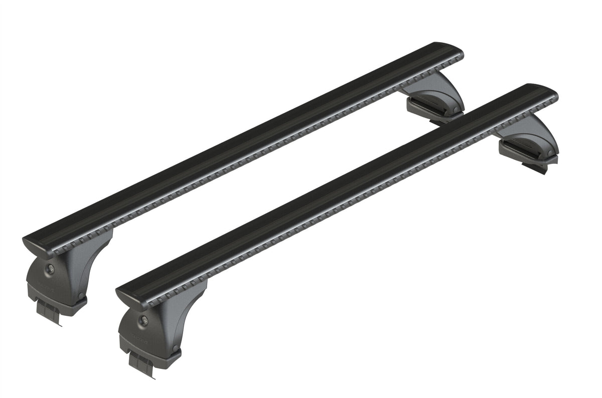 Silenzio Black, kit complet de barres de toit en aluminium - L - Evos ST - C280
