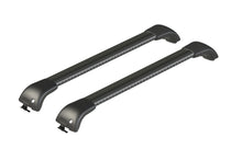 Silenzio CX Black, set complet de barres de toit en aluminium - 99 cm + 99 cm - Origine RL - C421