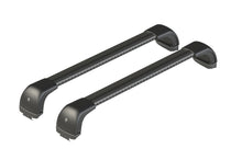 Silenzio CX Black, set complet de barres de toit en aluminium - 109 cm + 109 cm - Origine RF - C273