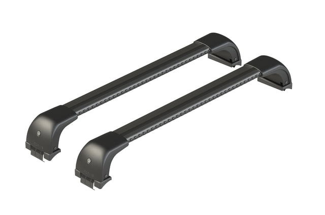 Silenzio CX Black, komplettes Dachträger-Set aus Aluminium – 104 cm + 104 cm – Origine RF – C058