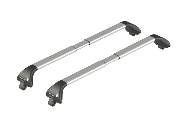 Snap Alu Rail, vollständiges Set aus teleskopischen Dachträgerstangen aus Aluminium - S - F1