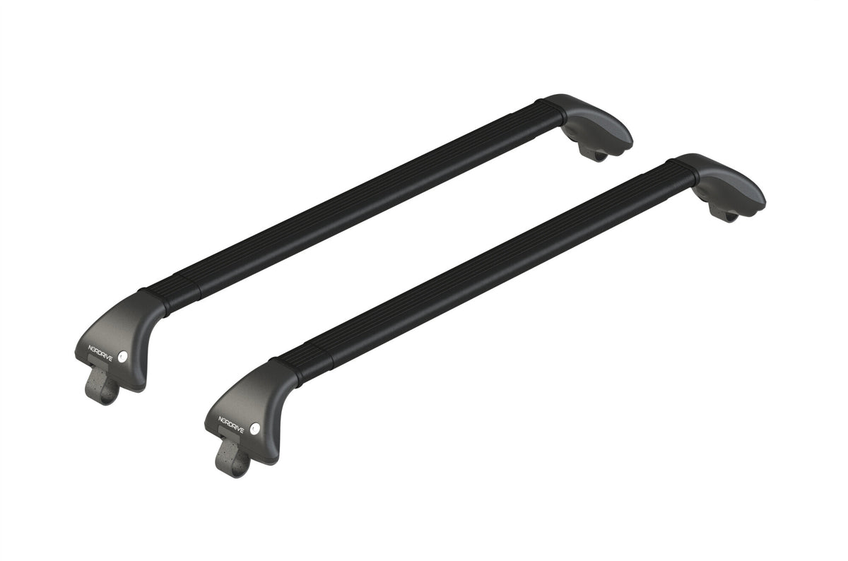Snap Steel Rail, set completo barre portatutto telescopiche in acciaio - L - F2