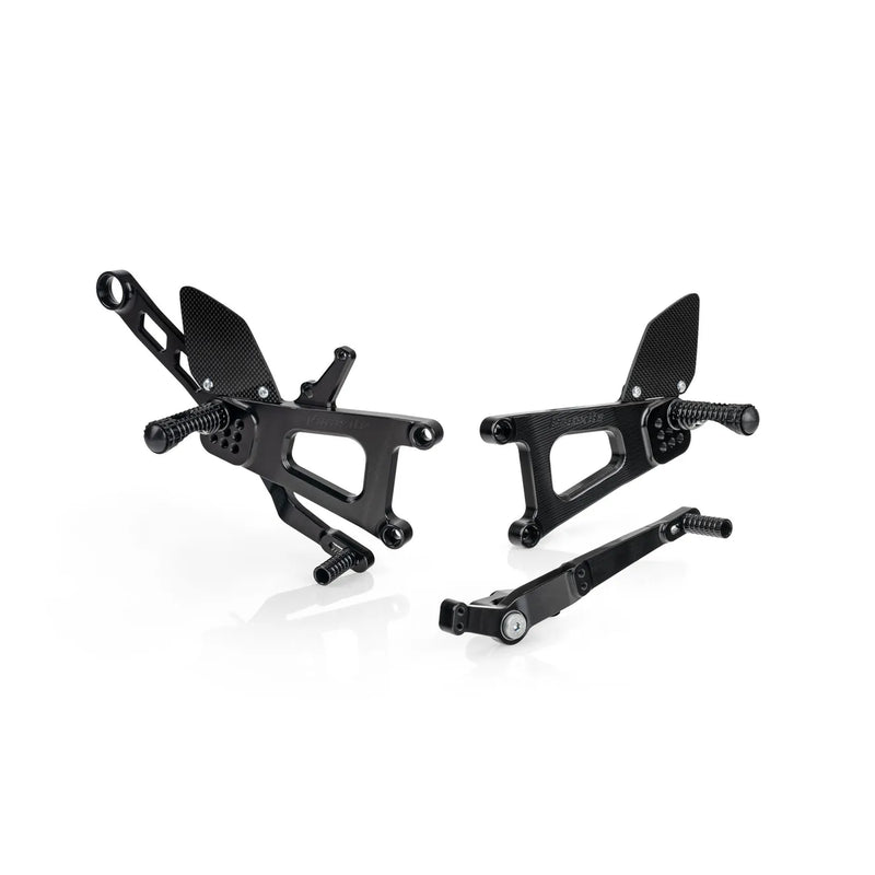 Pedane arretrate Yamaha R1 – PRS004