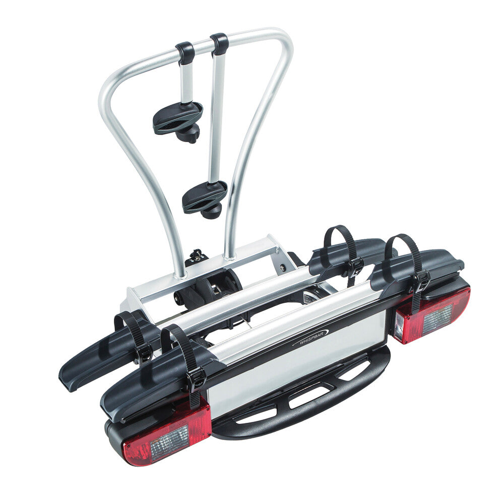 JustClick 2 bici - portabiciclette per gancio traino