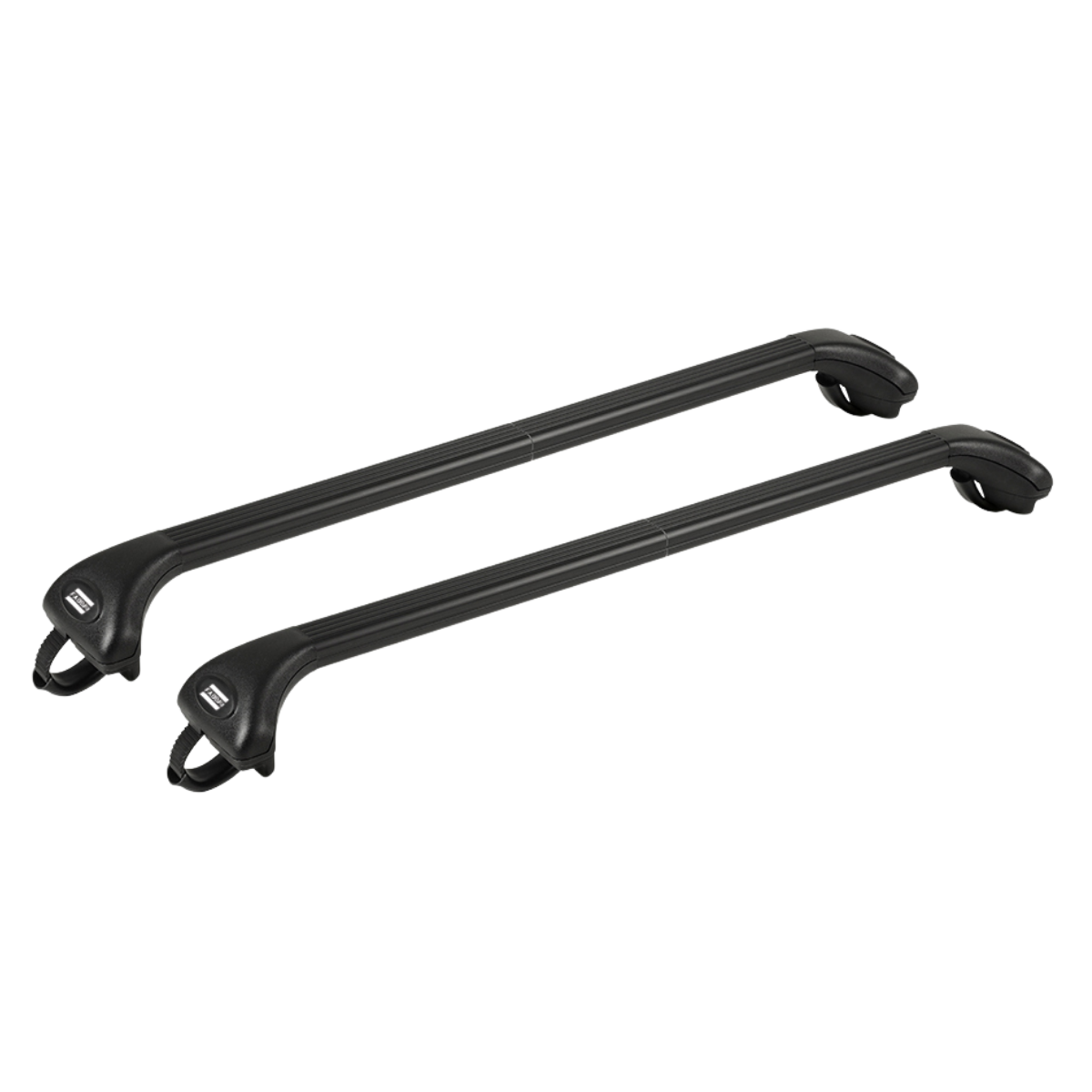 Aluviva 2 Fabbri Black Barras portaequipajes Rails abiertos