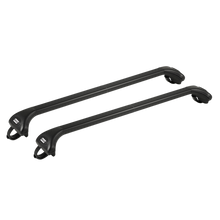 Aluviva 2 Fabbri Black Open Rails Roof Bars