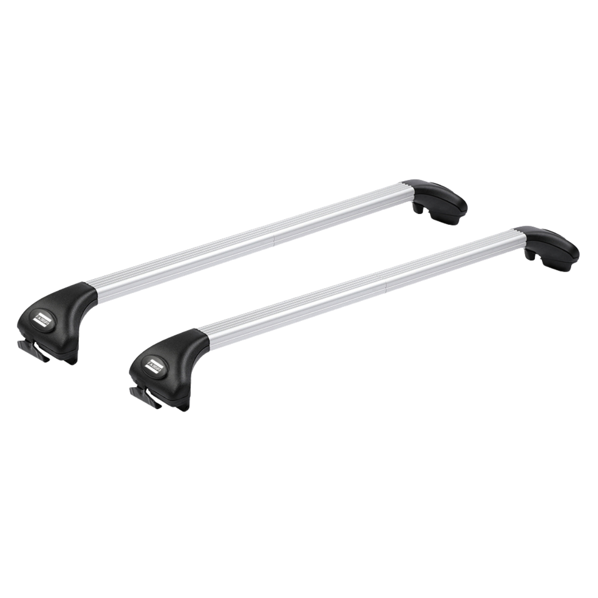 Aluviva 2 Fabbri Intégré Silver Barres de toit Rails fermés