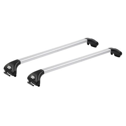 Aluviva 2 Fabbri Intégré Silver Barres de toit Rails fermés