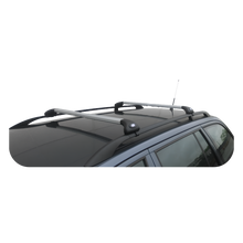 Aluviva 2 Fabbri Silver Roof Bars Open Rails
