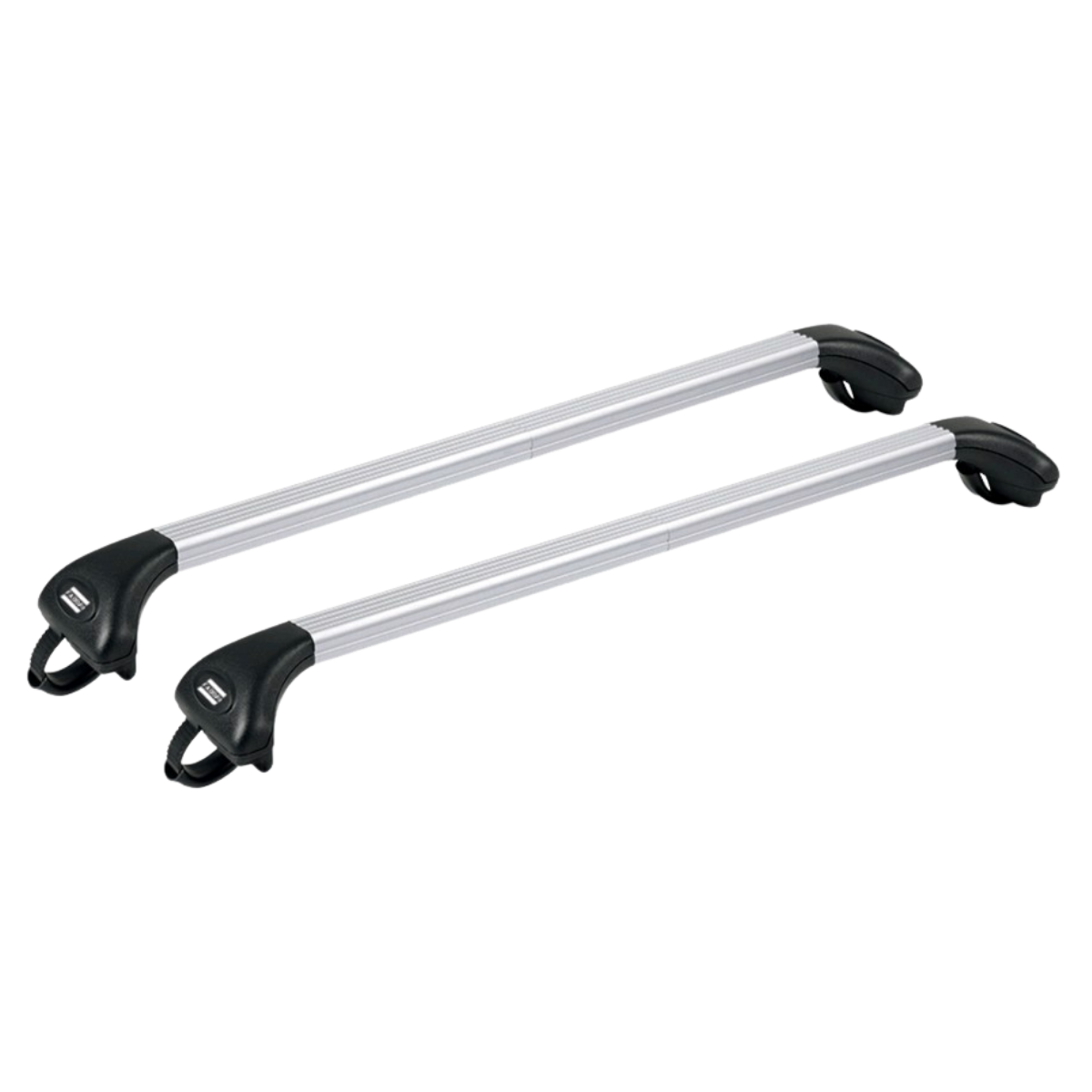 Aluviva 2 Fabbri Silver Barres de toit Rails ouverts