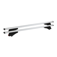 Barras de tejadilho ALU VIVA 3 Rails para barras longitudinais de perfil fechado/aberto 120 cm