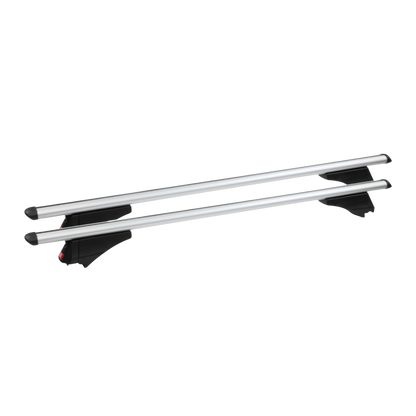 Barre Portatutto ALU VIVA 4 Rails mancorrenti profilo chiuso/aperti 135 Cm