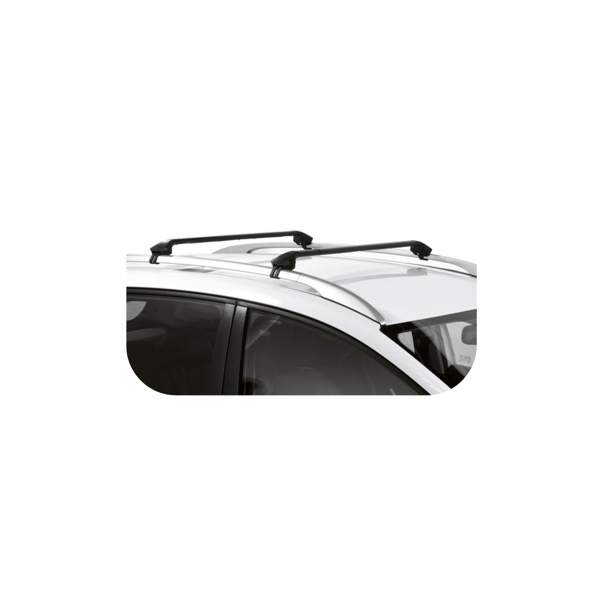 Barre Portatutto OvalBar System Modula Rails tetto aperti