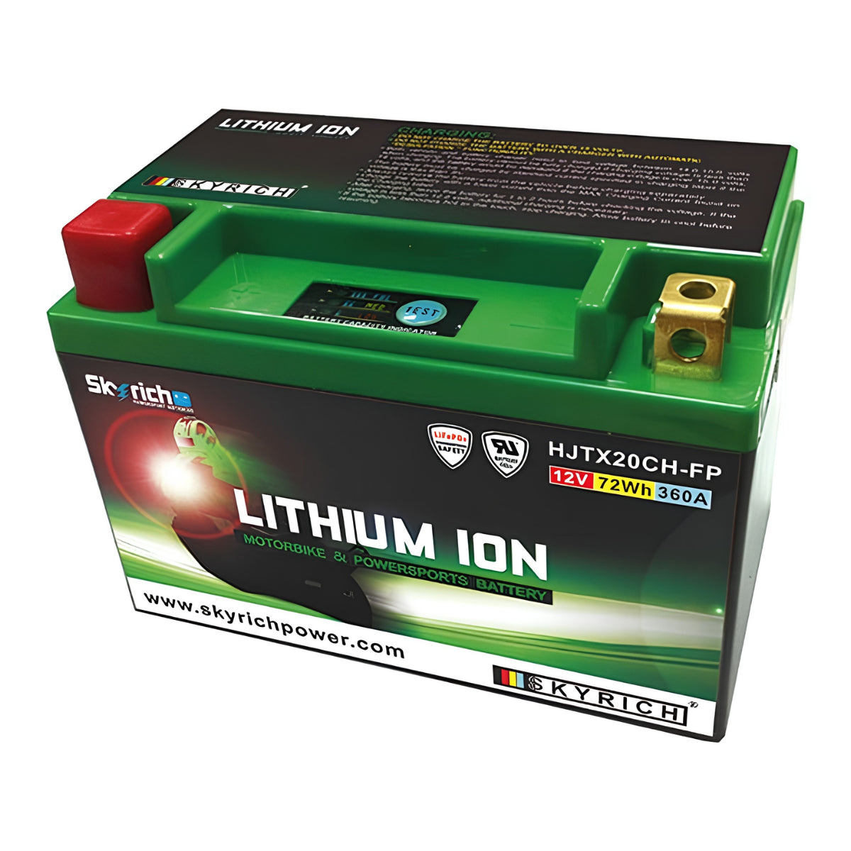 BATTERIA LITIO SKYRICH HJTX20CH-FP 12V – 14 Ah