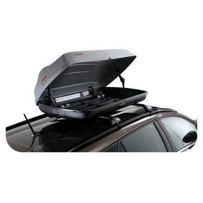 Coffre de toit auto Fabbri Nova 310 L Coffre de transport Gris brillant