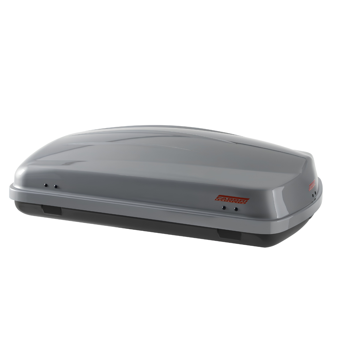 Coffre de toit auto Fabbri Nova 310 L Coffre de transport Gris brillant