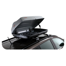 Coffre de toit pour voiture Fabbri Nova 430 L Coffre de rangement gris brillant
