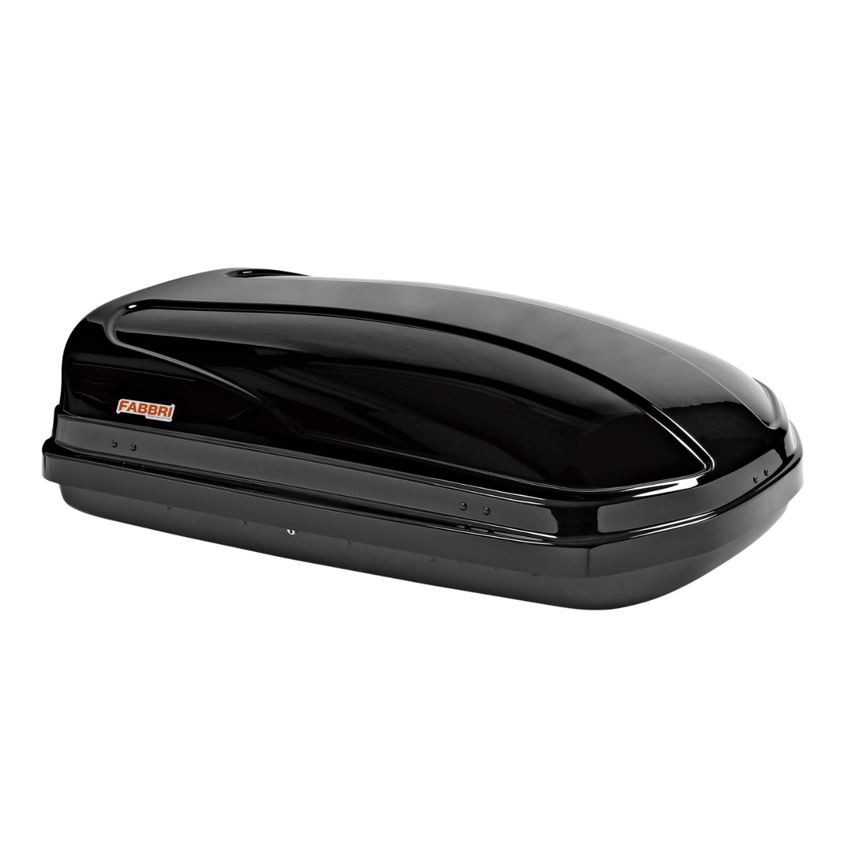 Box Portaequipajes Techo Coche Fabbri SuperNova 360 Litros Negro brillante
