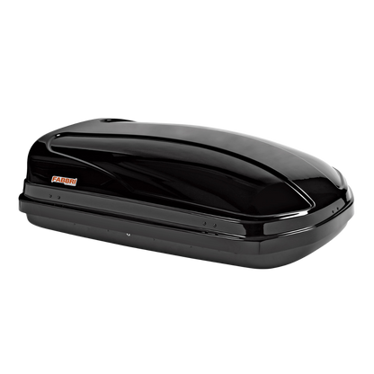 Box Portaequipajes Techo Coche Fabbri SuperNova 360 Litros Negro brillante