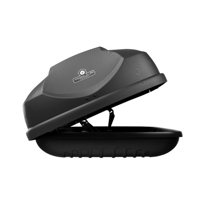 Coffre de toit coffre de toit auto Modula Beluga XL 460 L gris mat