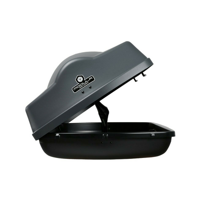 Caja de techo portaequipajes para coche Modula CIAO 310 litros gris mate
