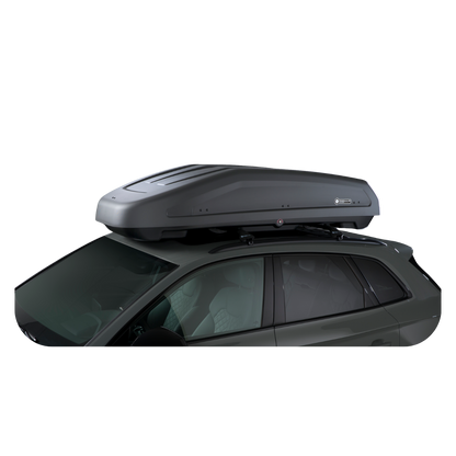 CAJA DE TECHO COCHE EVO MODULA 470 Lt Baule Gris Texturizado