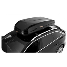 BOX TETTO AUTO FALCON MODULA 400 Lt Baule Nero lucido