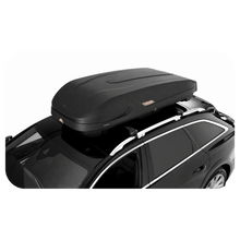 BOX TETTO AUTO FALCON MODULA 470 Lt Baule Nero goffrato opaco
