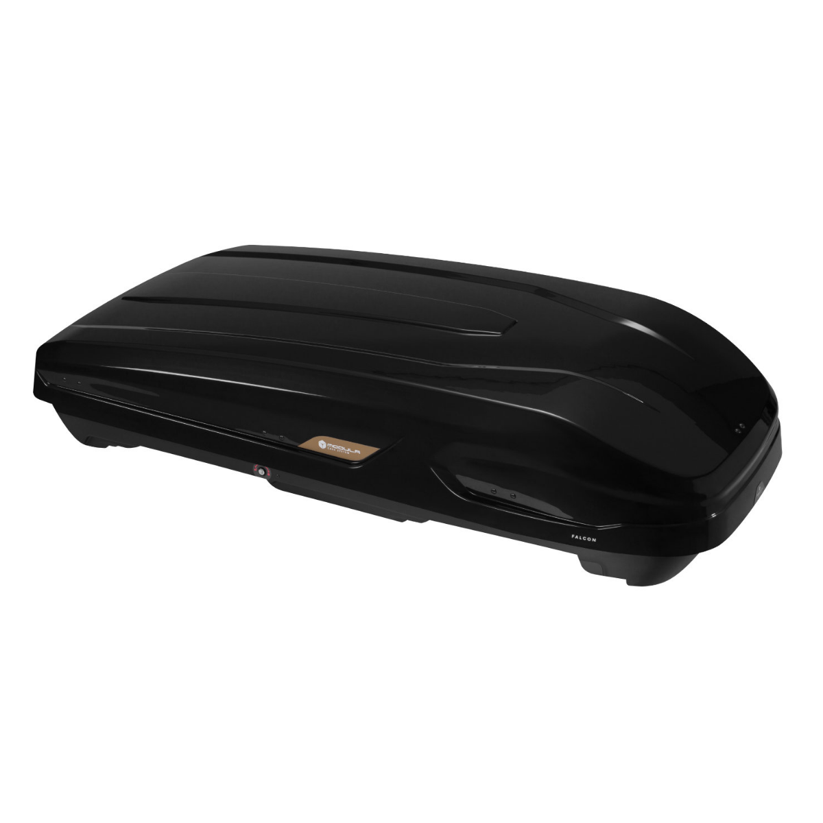 AUTO DACHBOX FALCON MODULA 550 L Kofferraum Schwarz glänzend