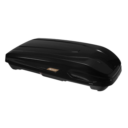 AUTO DACHBOX FALCON MODULA 550 L Kofferraum Schwarz glänzend