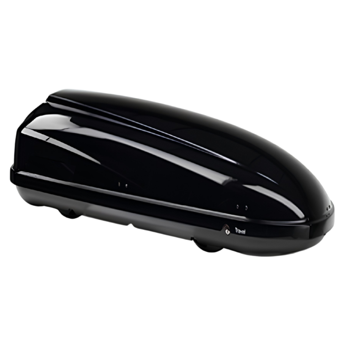 Coffre de toit Auto Modula Travel 370 Lt Noir brillant