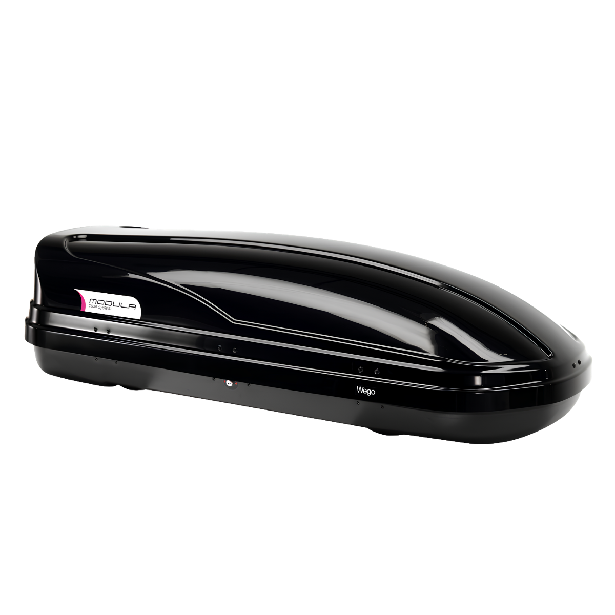 Coffre de toit de voiture Modula WeGo 450 L noir – double ouverture