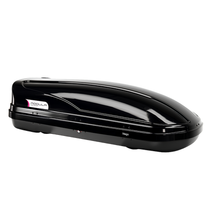 Coffre de toit de voiture Modula WeGo 450 L noir – double ouverture