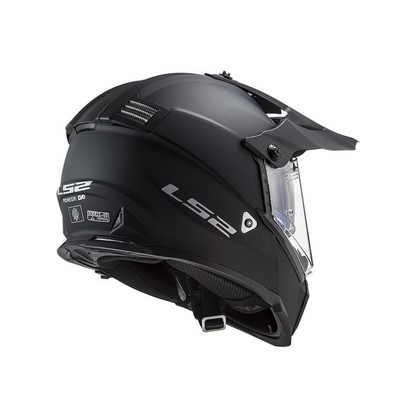 LS2 MX436 PIONEER EVO Integralhelm Matt Schwarz