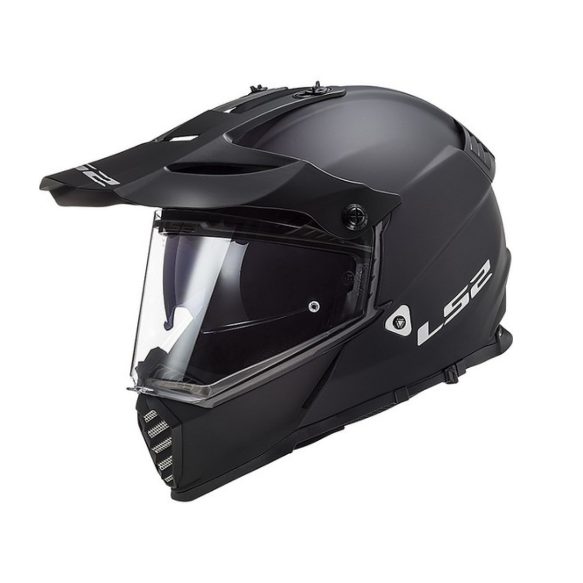 LS2 MX436 PIONEER EVO Integralhelm Matt Schwarz